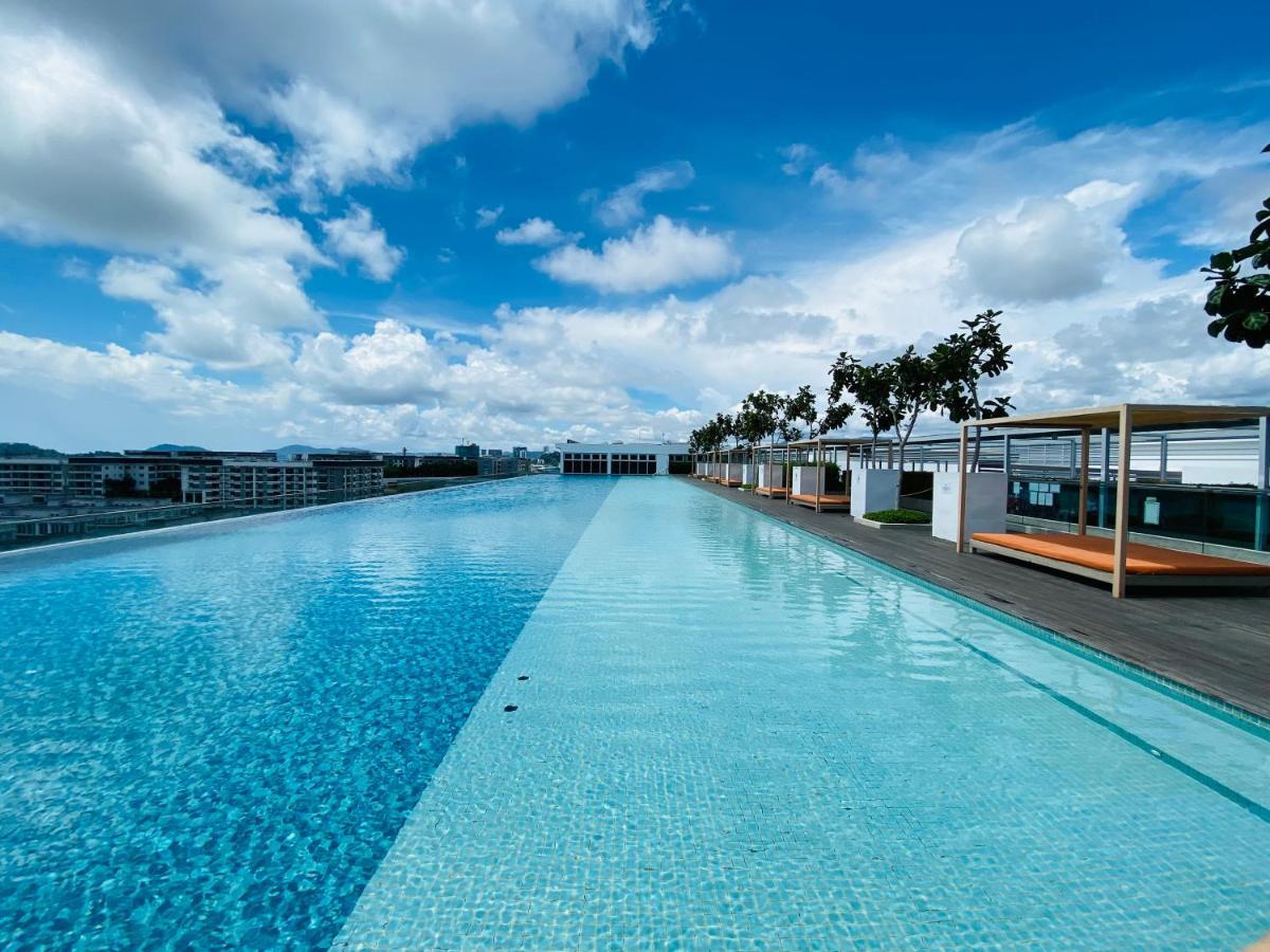 Jy Vacation Home New & Modern Suite Infinity Pool-Sutera Avenue Kota Kinabalu Dış mekan fotoğraf